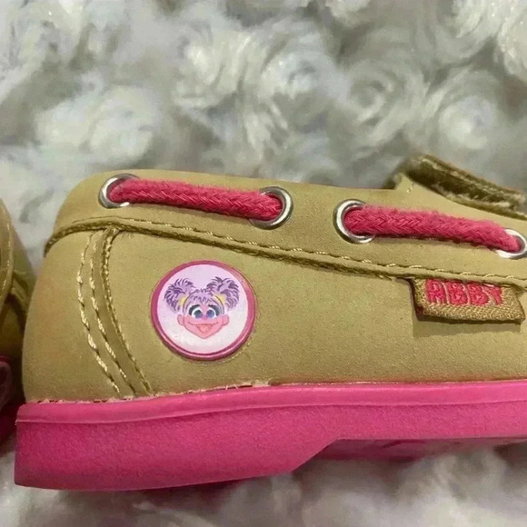 SESAME STREET Abby Cadabby Baby Girl Moccasin’s - Picture 4 of 6
